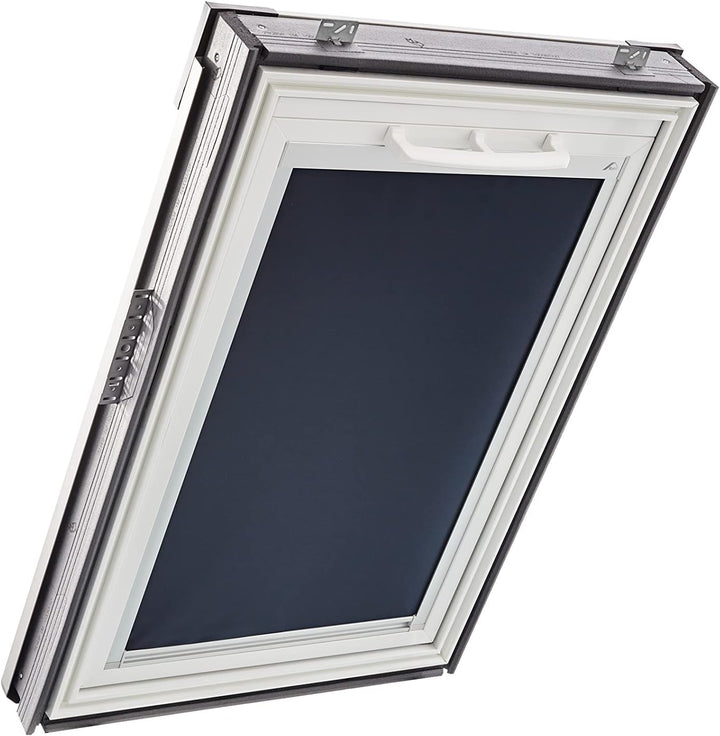 Original Roto Verdunkelungsrollo ZRV Nahezu vollständige Verdunkelung Führungsschiene Silber Für Rot