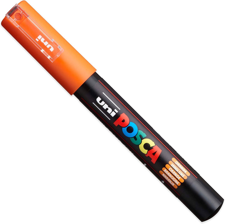 Posca - PC-1M Art Paint Marker – Set mit 8 Stück – in Kunststoffhüllen – Sommertöne