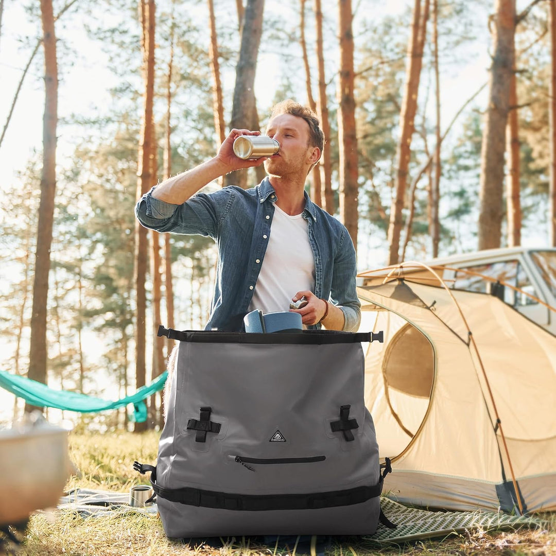 Haimont wasserdichter Rucksack, vielseitig wasserdicht Tasche, Dry Bag komfortabel, RollTop, Strand,