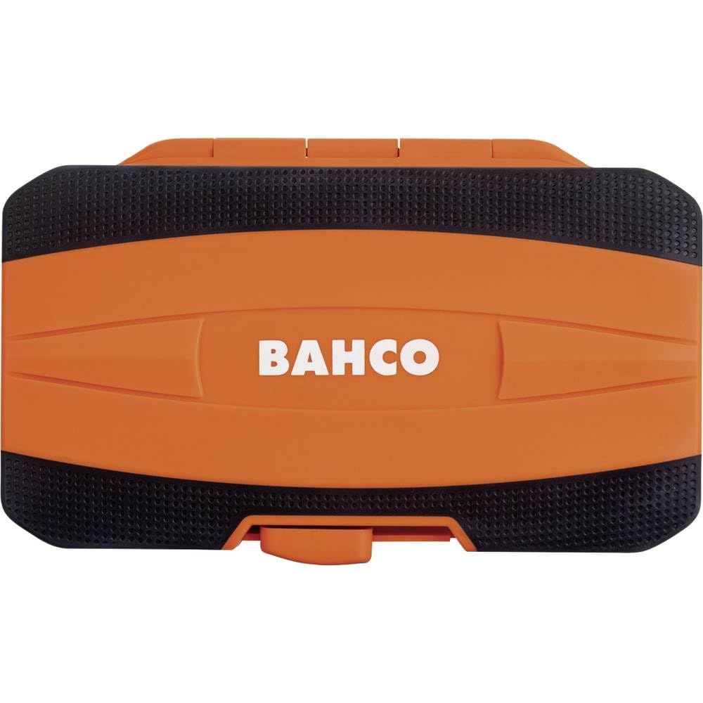 BAHCO BAH59S36BCR BH59/S36BCR Juego 1/4" y Porta puntas de carraca, 36 piezas, Standard, Stück