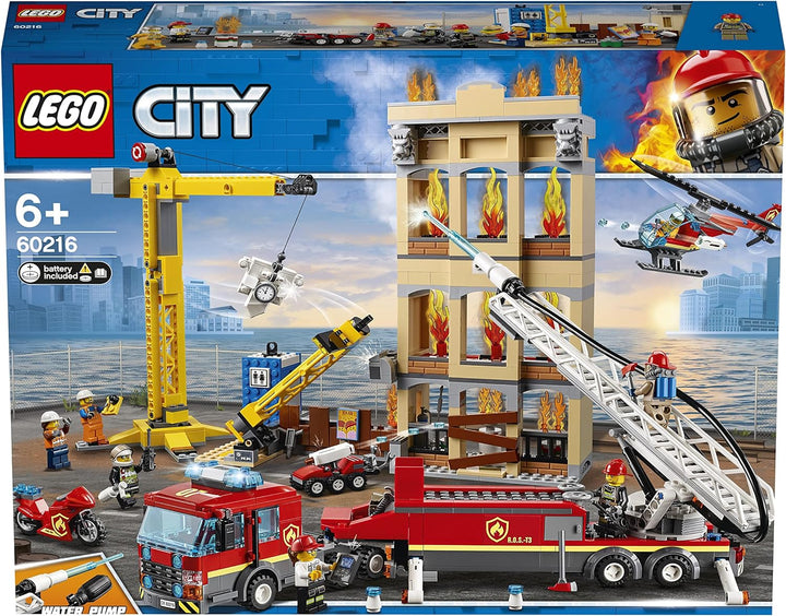 LEGO 60216 City Fire Feuerwehr in der Stadt, Feuerwehr