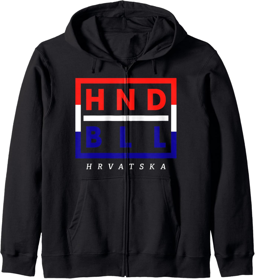Kroatien Fan Trikot - HNDBLL Handballer Geschenk Kapuzenjacke