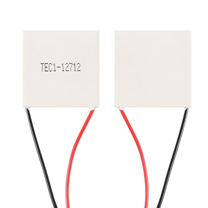 5Pcs TEC1-12712 Kühlkörper 12 V 114 W Thermoelektrischer Kühler 40 mm x 40 mm Kühlendes Peltierplatt