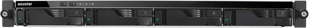 Asustor Lockerstor 4 AS6504RD 4 Bay NAS - Duale Stromversorgung Netzwerkspeicher Gehäuse, Quad Core