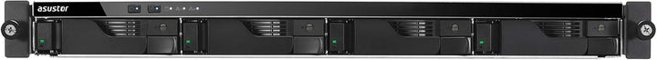 Asustor Lockerstor 4 AS6504RD 4 Bay NAS - Duale Stromversorgung Netzwerkspeicher Gehäuse, Quad Core