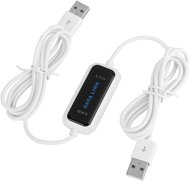 Datenkabel USB 2.0 PC zu PC Linkkabel,High-Speed USB 2.0 Link-Kabel Daten Kabel Verbindungskabel,USB