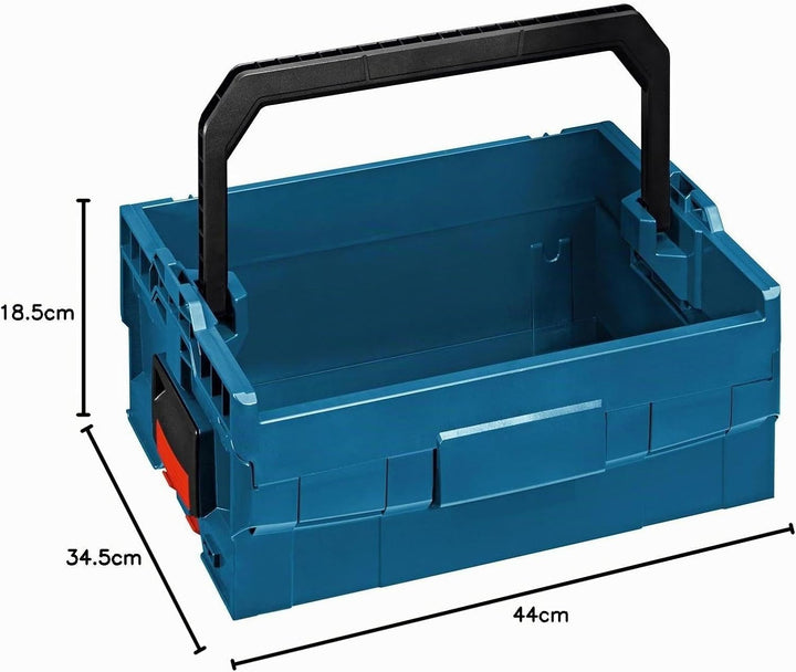 Bosch Professional Werkzeugkiste LT-BOXX 170 Professional, Schwarz, Blau, 1600A00222