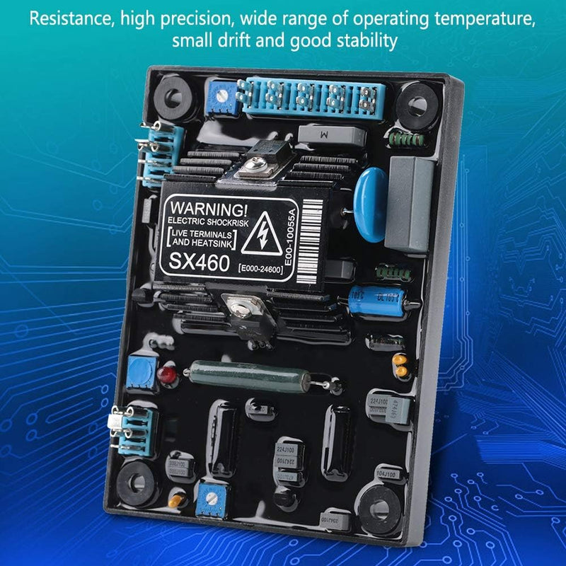 Spannungsregler, SX460 Eingang 190-264VAC Converter Reduzierter Spannungsregler AVR Generator Zubehö