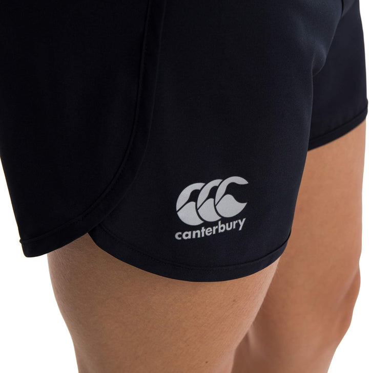 Canterbury Damen Woven Gym Training Shorts 6 Schwarz, 6 Schwarz