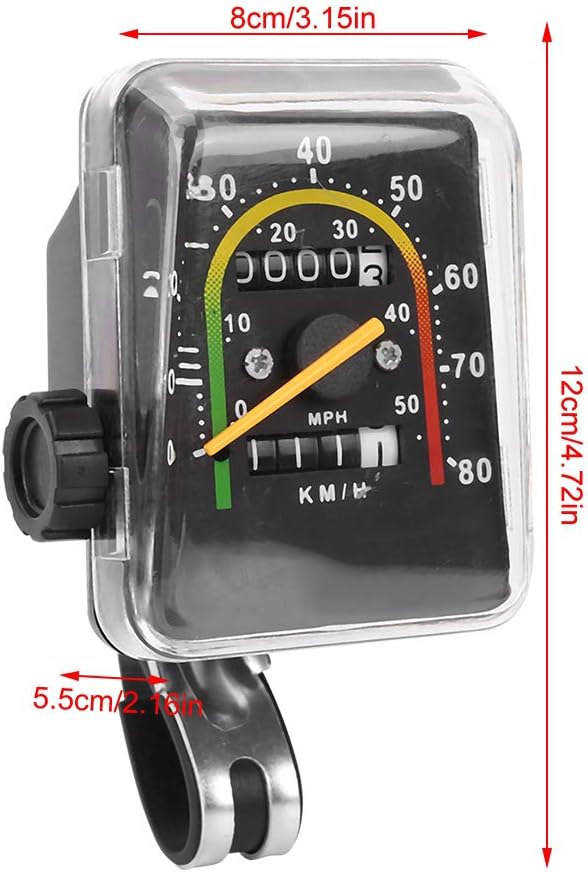 SUNGOOYUE Fahrrad Kilometerzähler Wasserdichter mechanischer Fahrrad Computer Tachometer