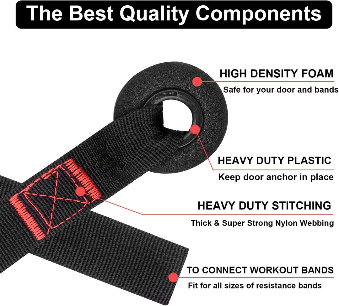 Resistance Bands Door Anchor Attachment Secure Door Anchor Heavy Duty Door Anchor for Resistance Ban