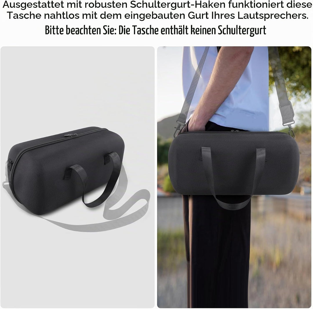 co2CREA Hart Reise Schutz Hülle Etui Tasche für JBL Xtreme 5 Tragbarer Bluetooth Lautsprecher,(Nur H