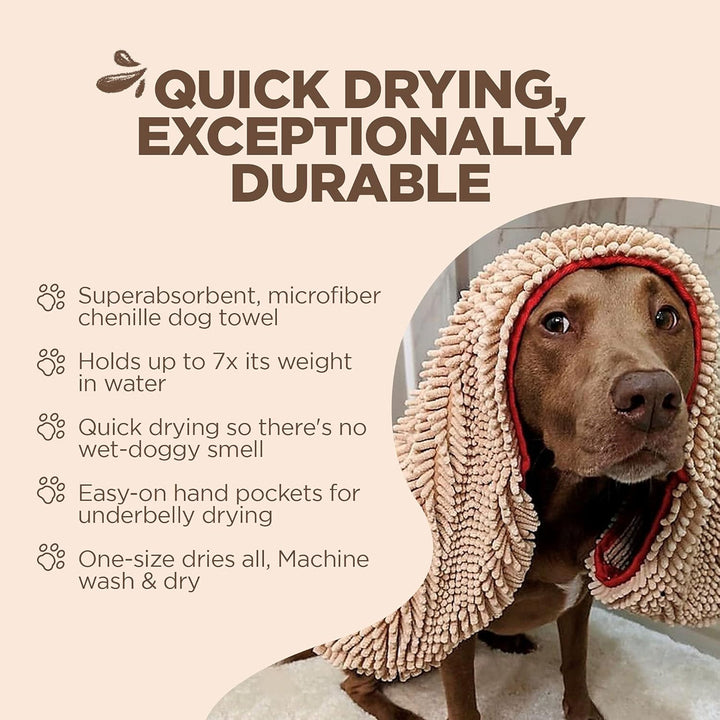 Soggy Doggy Beige Super Shammy, Gross, Beige