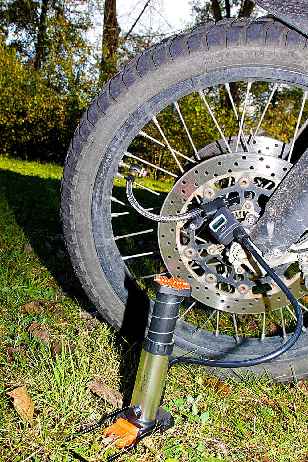 Sport-Tec Bikersdream 1004 D Aluminium Mini Fussluftpumpe, Anzahl 1