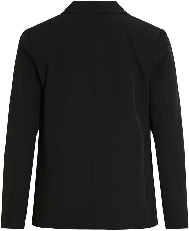 Vila Damen Vikamma Loose Noos Blazer 36 Schwarz, 36 Schwarz