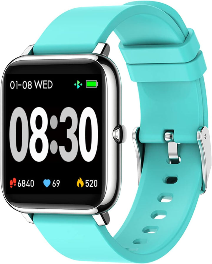 SUPBRO Smartwatch Fitness Armband Tracker 1.4" Voller Touch Screen Wasserdicht IP67 Armbanduhr Smart