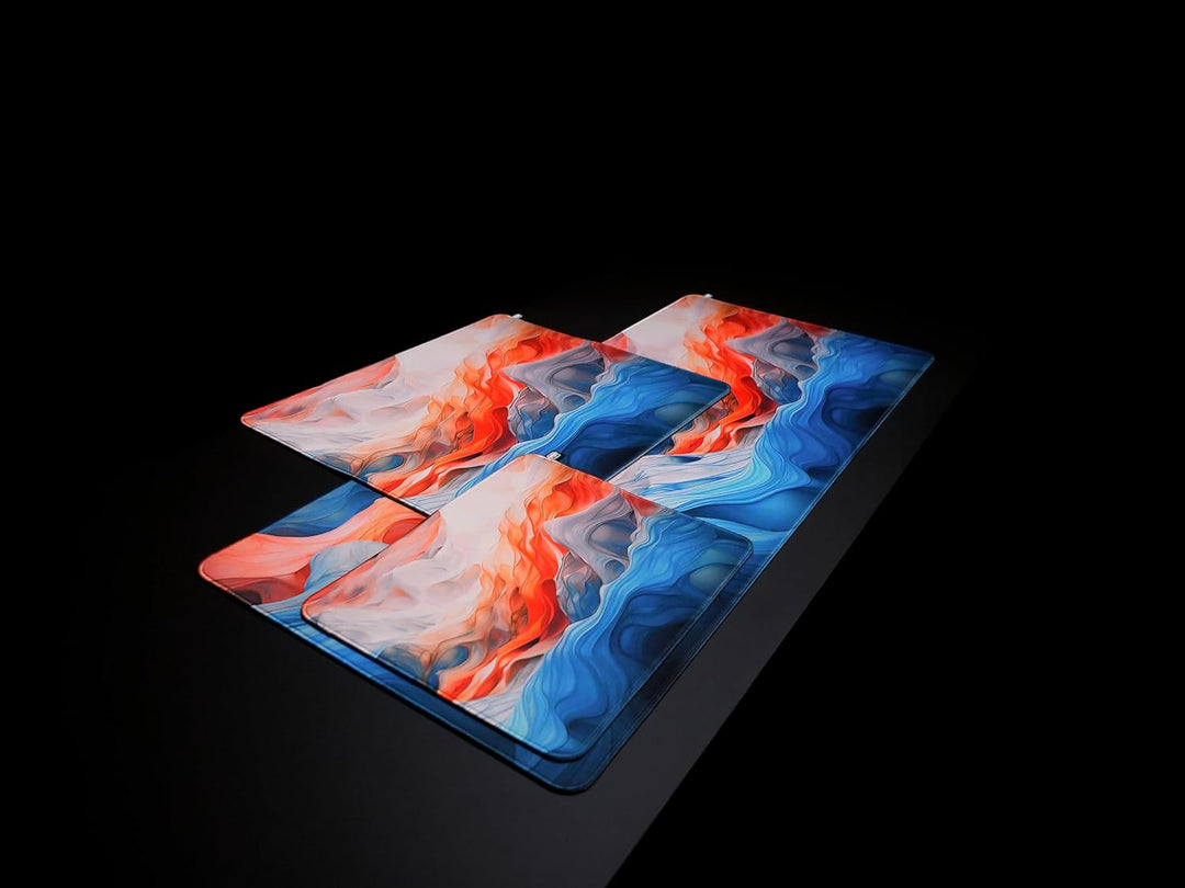 CHERRY XTRFY GP5, Gaming-Mauspad aus Stoff in M (320 x 270 x 3 mm), Glattes Speed-Pad für Präzision,