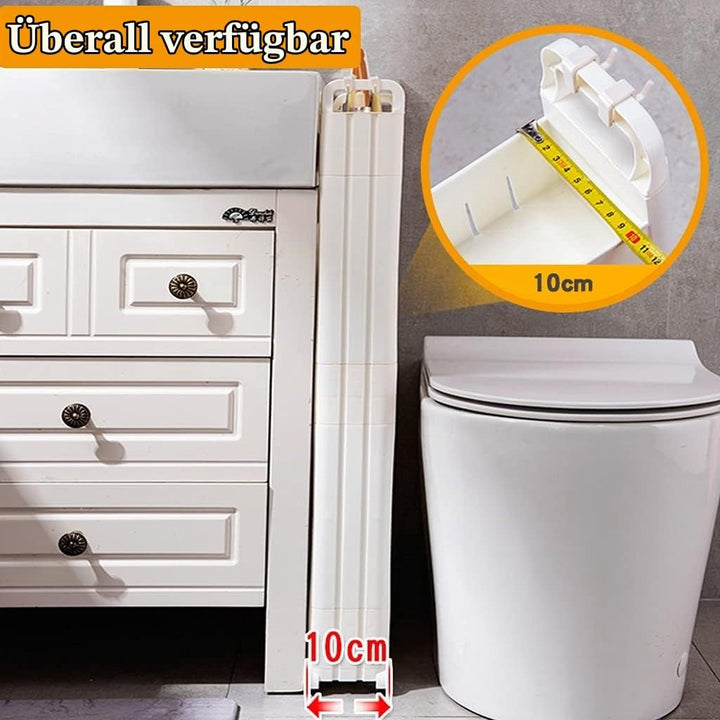 3/5-Tier Schmales Regal,Handwagen mit Rädern, Küchenwagen Rollwagen, Mobiler Lagerregal Organizer fü