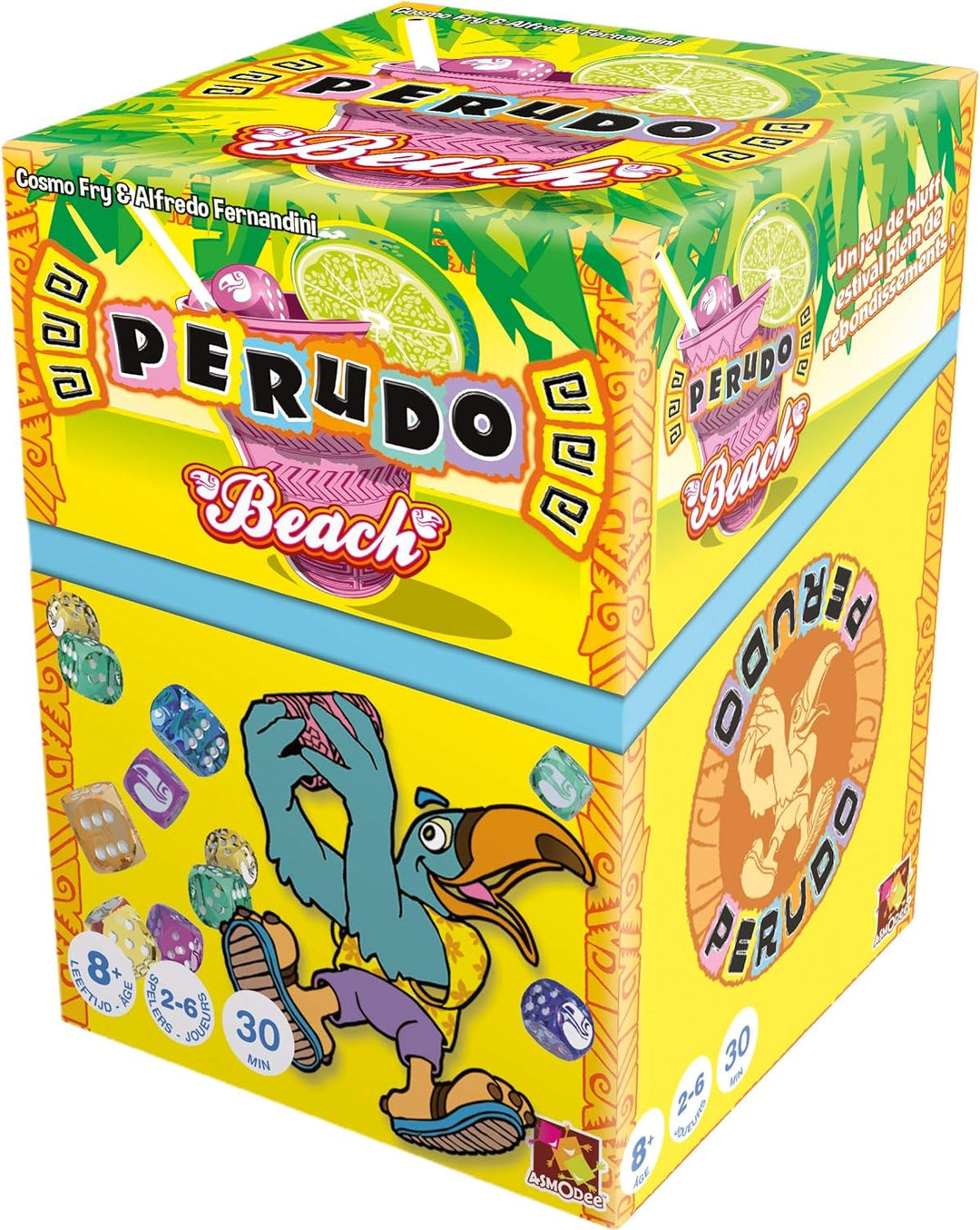 Asmodee Jungle Speed Geschicklichkeits- und Reflexspiel (evtl. Nicht in Deutscher Sprache) Strand Pe
