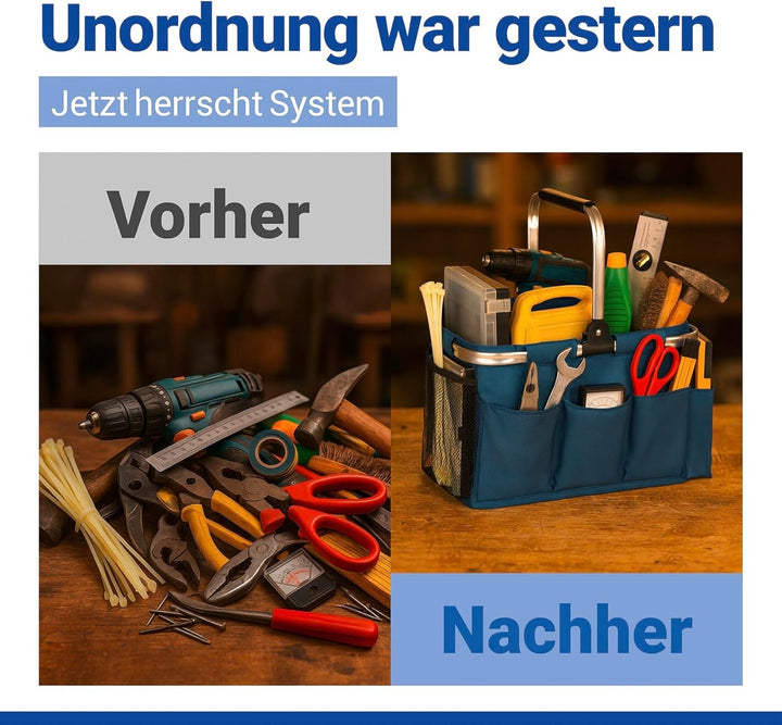 Universal Outdoor Korb, faltbarer Transportkorb für Garten, Haushalt und Freizeit, variable Innenein