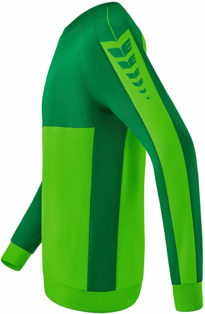 Erima SIX Wings Sweatshirt Herren S Green/Smaragd, S Green/Smaragd