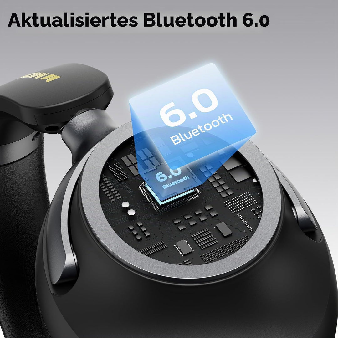 Monster MS-Persona4 Bluetooth-Kopfhörer mit Aktiver Geräuschunterdrückung, 70 Stunden Akkulaufzeit,