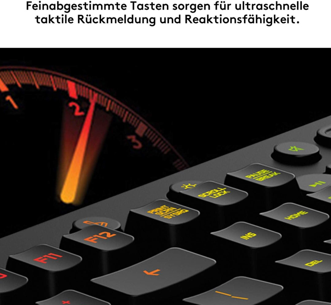Logitech G213 Prodigy Gaming-Tastatur + Logitech G203 Gaming-Maus, Usb, kompatible mit PC Keyboard +