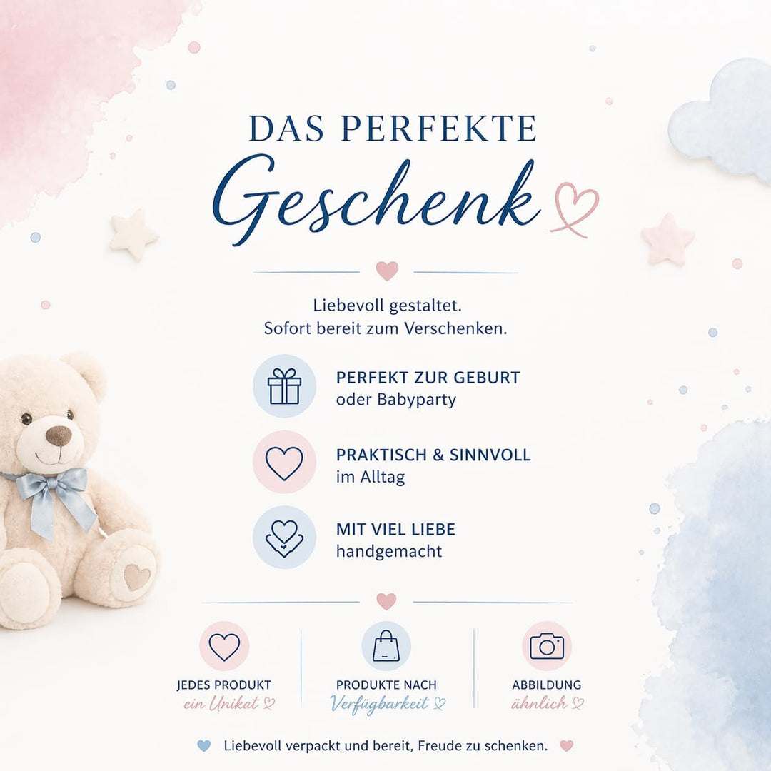 Windeltorte | OH Baby | Neutrales Baby Geschenk zur Geburt & Taufe
