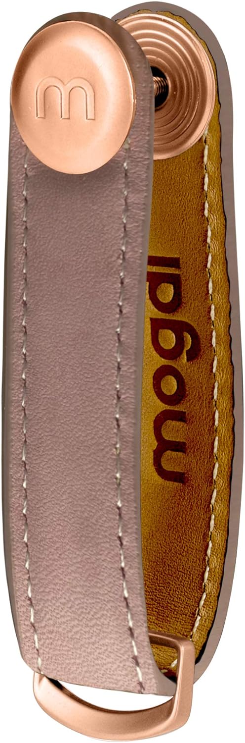 Premium Leder Damen Schlüsselhalter Smart Key Organizer Schlüssel Etui Holder Schlüsselanhänger Schl