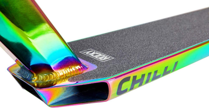 Chilli Rocky Scooter Grind - 360 - neochrome| Erstklassiger Stunt-Scooter | Robuster Roller, drehbar