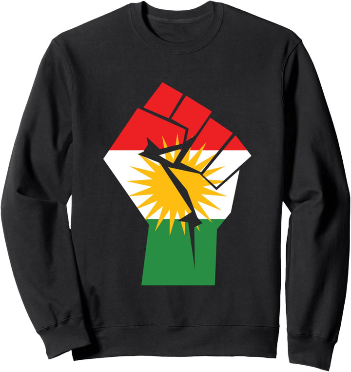 Kurdistan Kurdisch Flagge Kurden Sweatshirt