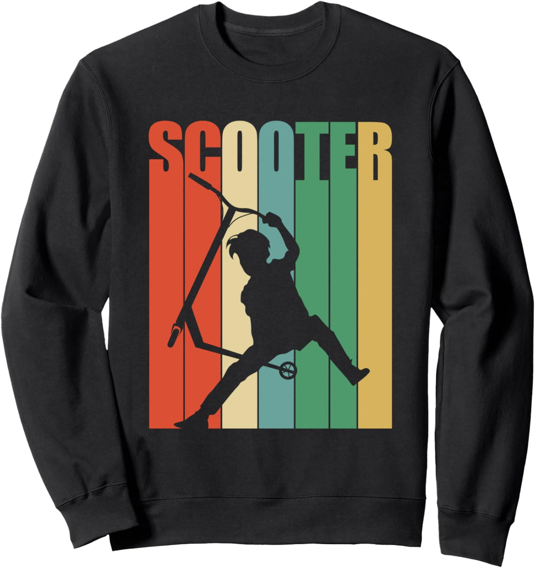 Stunt Scooter Roller Kinder & Jungen Sweatshirt