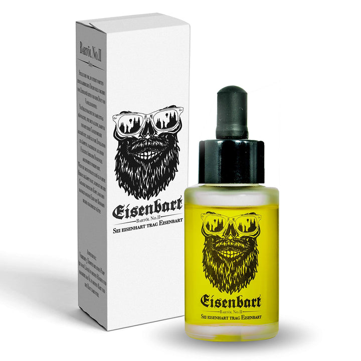 Eisenbart Bartöl No.II 30 ml Premium Bartpflege mit Marula Öl / Citrus + Vanille Zitrus Vanille 30 m