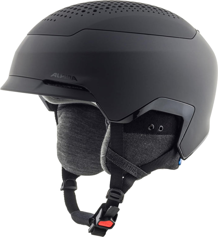 Alpina Banff MIPS Skihelm - Black mat 51-55 cm, 51-55 cm