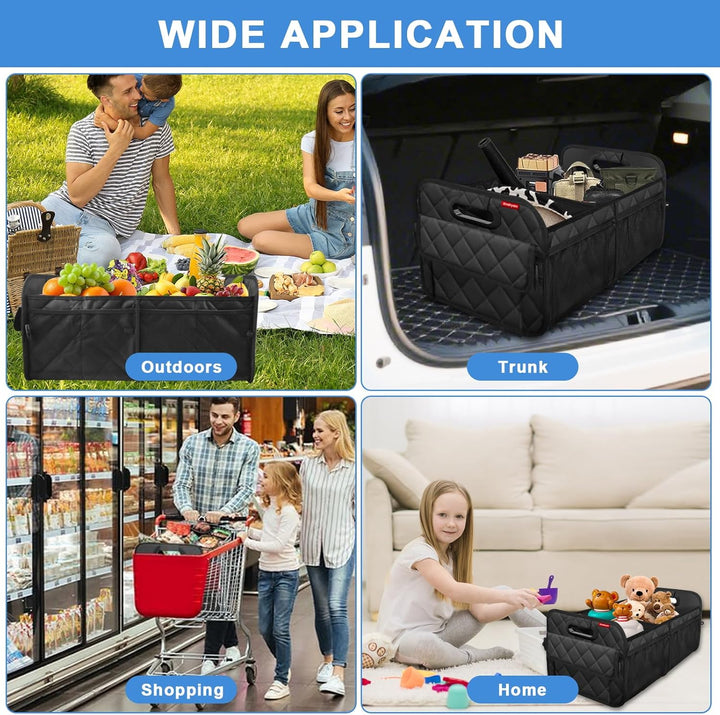 Auto Kofferraum Organizer, Xndryan Gross Auto Lagerung Organizer Kofferraum Ordentlich für Auto, Fal