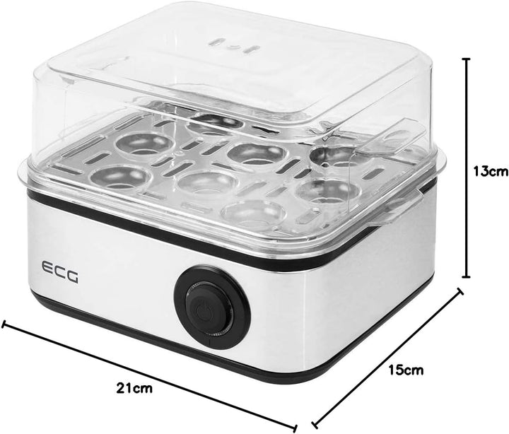 ECG UV 5080 Eierkocher, Silver