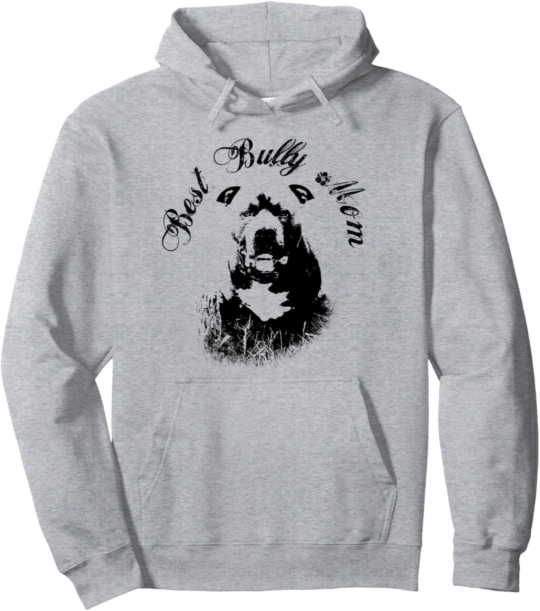 American Bully Mom, best Bully Mom Pullover Hoodie