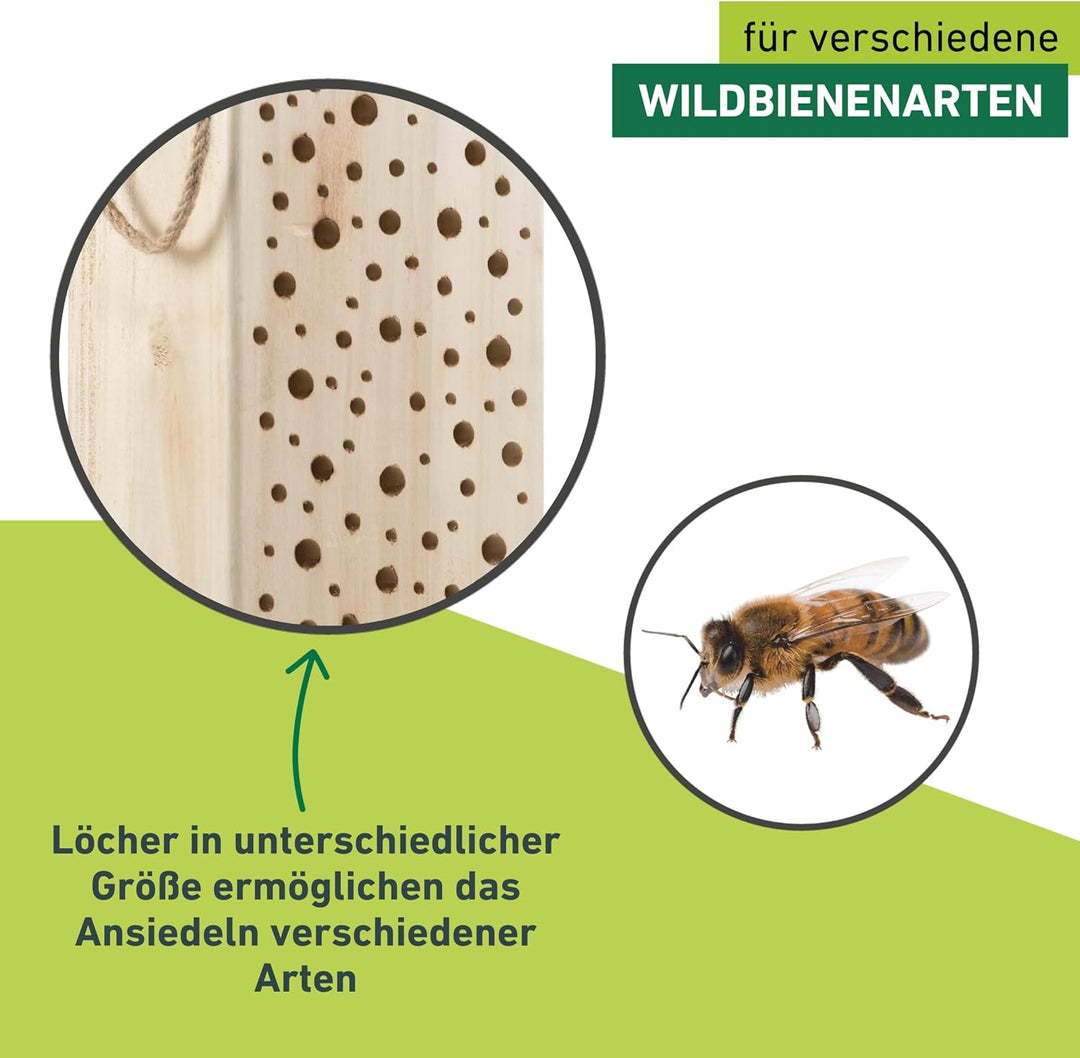 Wildbienennistholz