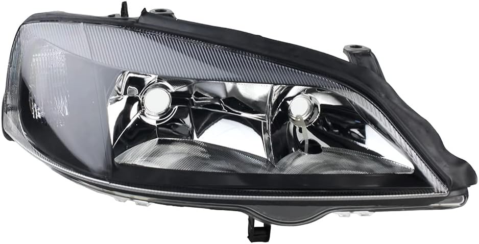 Johns, Scheinwerfer schwarz Front passend für Opel Astra G 98-05 Rechts m. Stellmotor