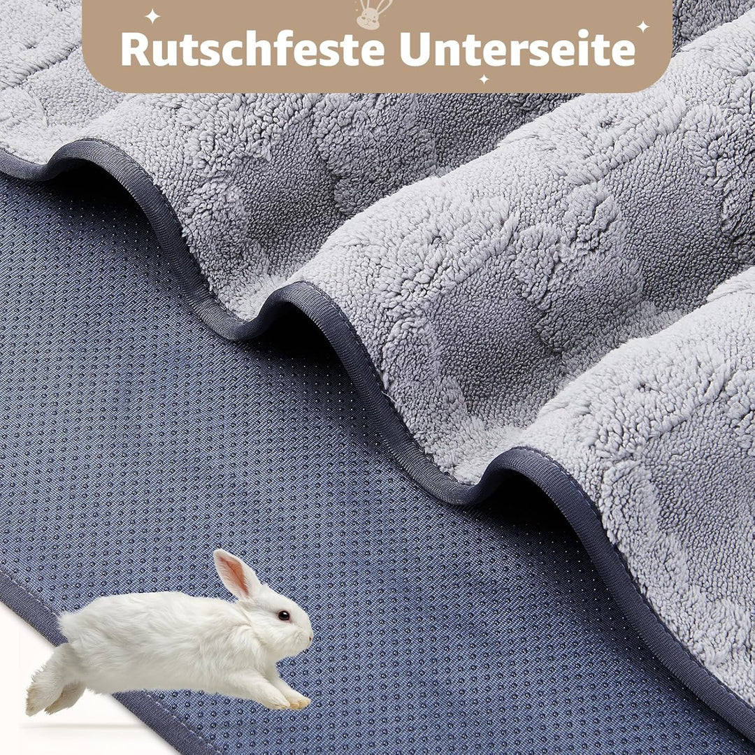 30x30cm Pipipads für Meerschweinchen & Pipi Matte für Kaninchen - Waschbare, saugstarke Unterlage mi