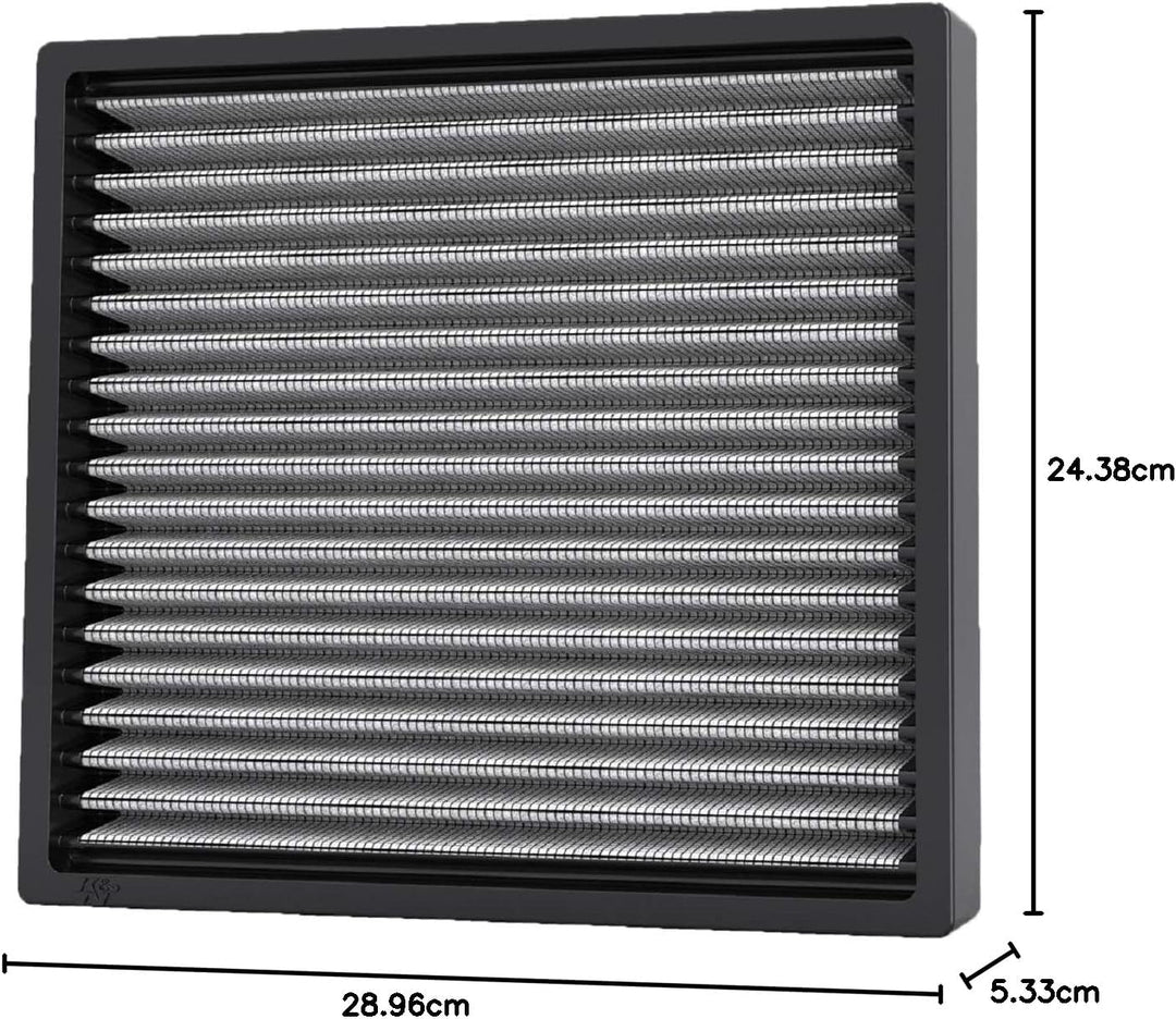 K&N Innenraumfilter Lexus, Pontiac, Scion, Subaru, Toyota (VF2000) KFZ, 1 Stück (1er Pack) Weiss, In