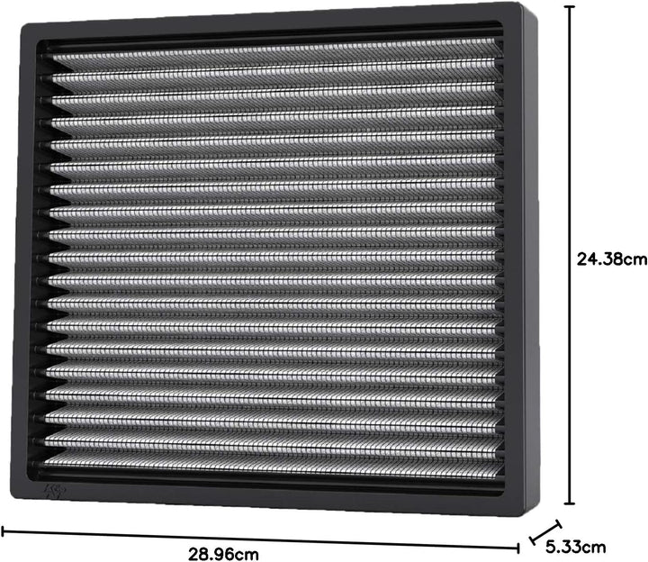 K&N Innenraumfilter Lexus, Pontiac, Scion, Subaru, Toyota (VF2000) KFZ, 1 Stück (1er Pack) Weiss, In