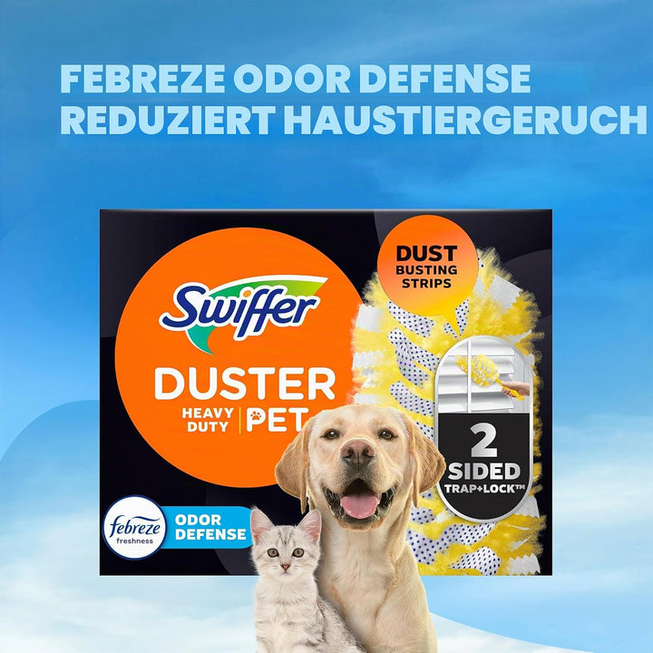 Swiffer 360 Dusters Multi Surface Pet Refills, Febreze Odor Defense, 11 Count Swiffer 360 Staubwedel