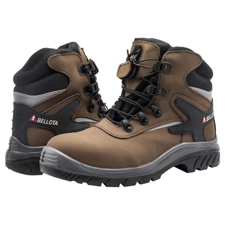 Bellota 72213-38 S3 - Click S3 Sicherheitsstiefel aus wasserabweisendem Leder für Damen und Herren,