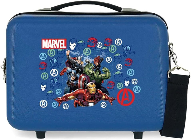 Marvel Die Avengers, blau (Blau) - 4433922 Makeup Tasche Blau, Makeup Tasche Blau