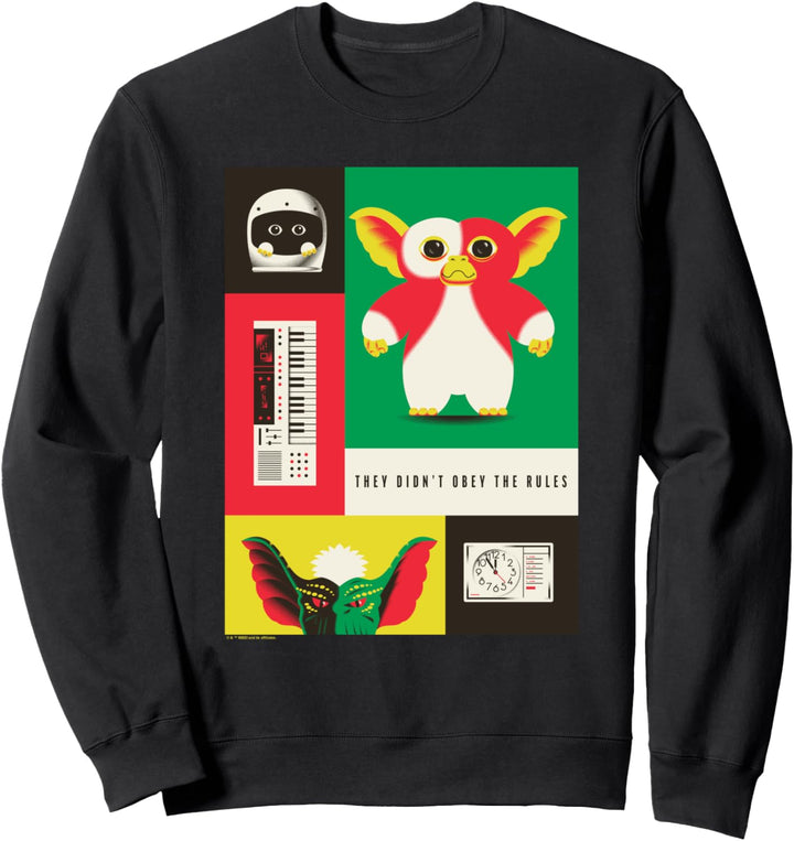 WB 100: Gremlins They Didn't Obey The Rules Icons Poster Sweatshirt