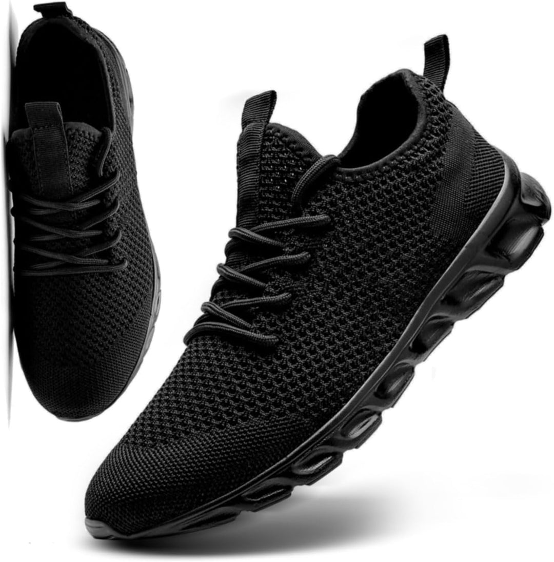MGNLRTI Herren Sneaker Walkingschuhe Atmungsaktiv Strassenlaufschuhe Leicht Freizeit Sportschuhe für