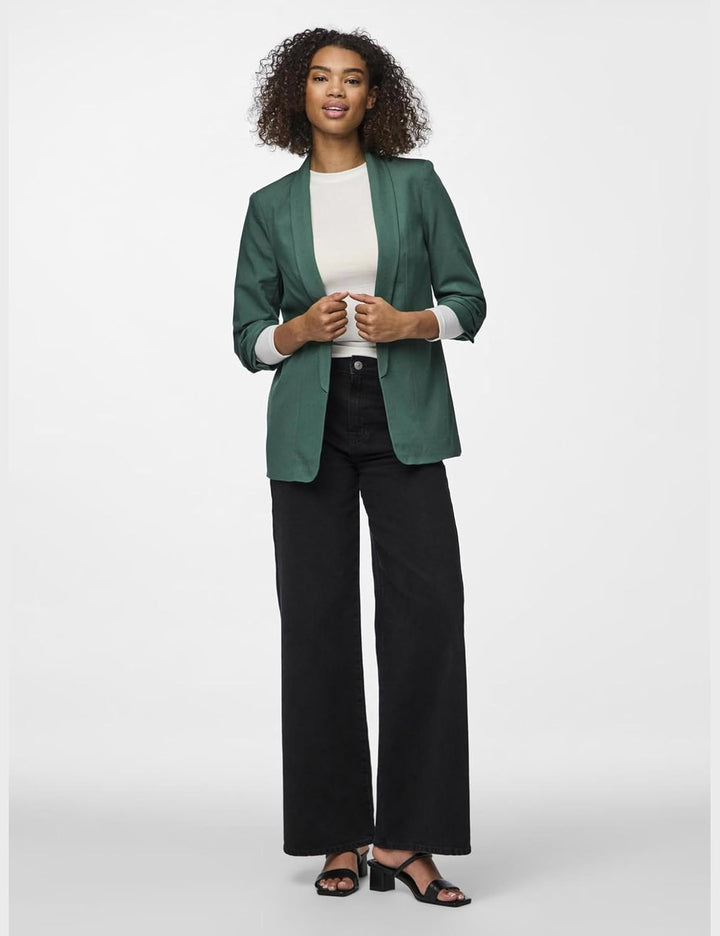 PIECES Female Blazer PCBOSELLA L Trekking Green, L Trekking Green