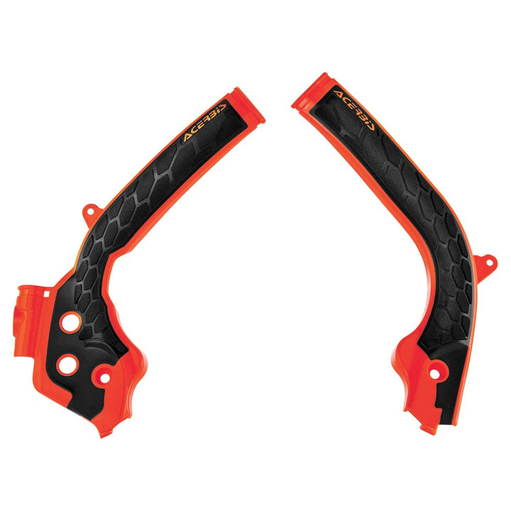 Acerbis 2449535225 Rahmenschutz, 16+ orange/schwarz