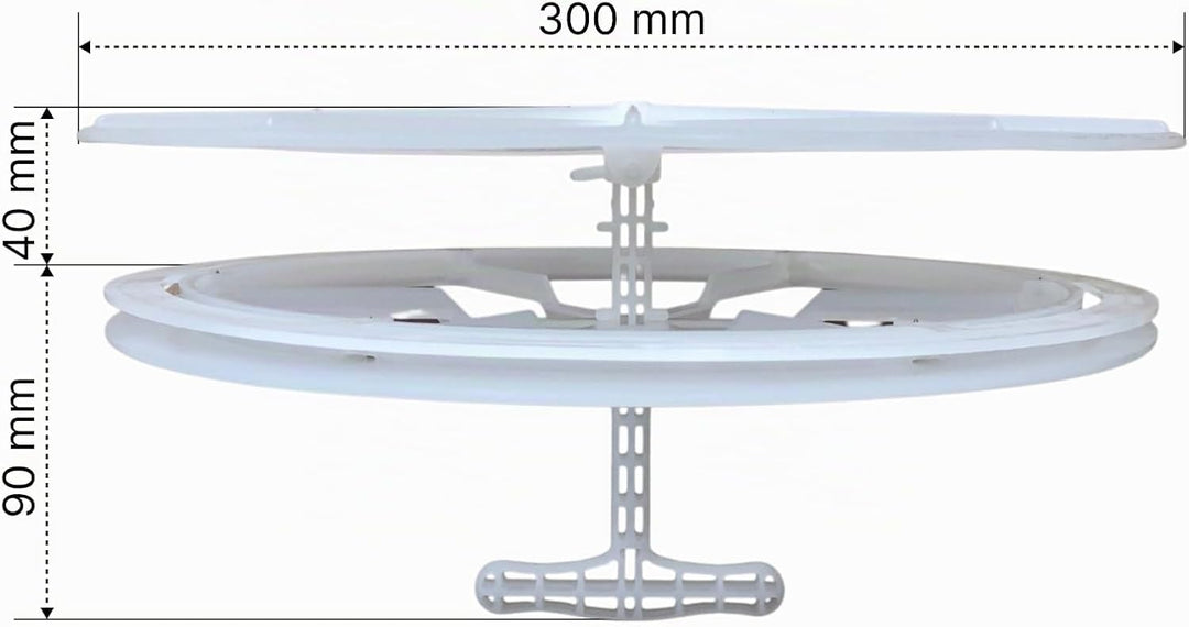 Gewächshaus Öffner Alternative – Manuelle Lüftungsklappe für Polycarbonat, einfache Montage ohne Fen